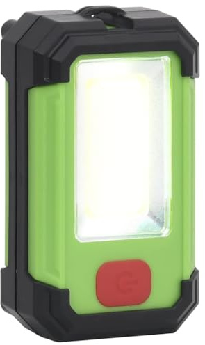 vidaXL LED Strahler Tragbar Solarbetrieben Fluter Flutlicht Baustrahler Scheinwerfer Arbeitsleuchte Arbeitsscheinwerfer Außen Lampe 7W Kaltweiß