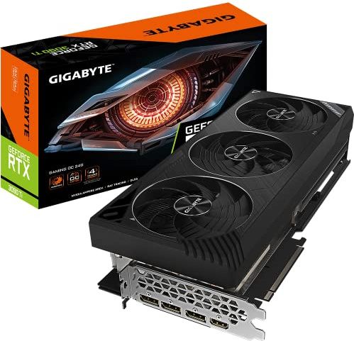 Gigabyte GeForce RTX 3090 Ti Gaming OC 24G Grafikkarte, 3X WINDFORCE Lüfter, 24GB 384-Bit GDDR6X, GV-N309TGAMING OC-24GD Grafikkarte