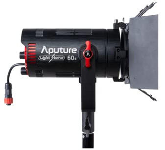 Aputure LS 60d COB LED-Videoleuchte, 7000 Lux @ 3M 5600 K, Bluetooth Sidus Link App-Steuerung, Bowens-Halterung, batteriebetrieben, 8 Effekte, wasserabweisend