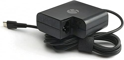 65W 45W USB Type-C 20V 3.25A 2.25A Cargador de portátil compatible con HP Spectre x360 13-ac076nr Cargador de PC portátil con cable adaptador