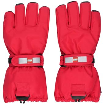 LEGO LWATLIN 700 - GLOVES W/MEM, Rot, 158-164