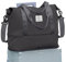 Reisetasche Damen Sporttasche 40x20x25 Ryanair Handgepäck Tasche Weekender Bag Schwimmtasche Wasserdicht Travel Bag Duffle Bag Fitnesstasche Trainingstasche Frauen für Reise Gym,B3-Schwarz grau