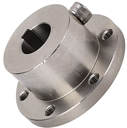 Dilwe 16 Mm Flanschkupplungsstecker, Hochfeste Wellenkupplung aus Edelstahl, Zubehör für RC-Motoren Zum Verbinden von Motor und Rad