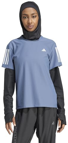 adidas Women's Own The Run Base Tee, Preloved Ink, S