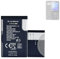 HIGHAKKU Batteria di ricambio BIGFP600AA compatibile con BRONDI KING, FOX, PRATICO, DUKE S equivalente a BL-4C