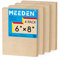 MEEDEN Unfinished Wood Canvas Board: 1-1/2 Deep 6x8” Wooden Canvas Panel Pack of 4 - Blank Cradled Wood Art Board for Painting