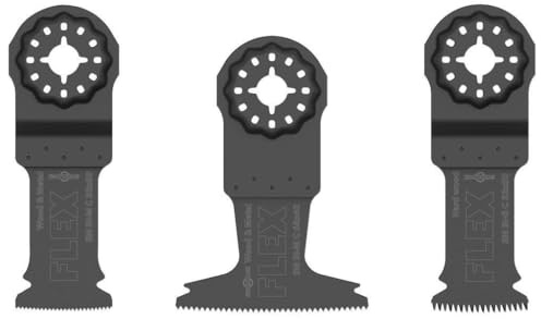 FLEX SM BI-KIT PARA MADERA/METAL 3 HOJAS (BOF) für Profis und Heimwerker, ideal für Werkstatt & Reparatur, mit Ref. A531.055