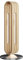 Qarmijaer 1 Piece Headset Holder Anti-Scratch Stand Bamboo Wood Aluminum Headphones Holder A