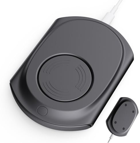 Mouse Mover Device Undetectable | Noiseless Ultra-thin Computer Mouse Mover Vibrating Pad - Driver- Productivity Gadgets, Mouse Shaker/Wiggler for Laptop Computer, Keeps PC Active & Secure