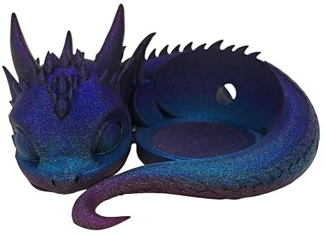 Drachenständer Halter kompatibel mit Echo Dot 5. Gen. (Mystic Night)