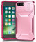 Yerebel Case for iPhone 7 Plus/iPhone 8 Plus/iPhone 6 Plus/6S Plus Case with Slide Camera Cover, Military Grade Non-Slip Heavy Duty Rugged Shockproof Protective Phone Cover for iPhone 8 Plus Pink Wine