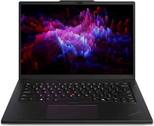 Lenovo ThinkPad P14s Gen 5 Laptop with Intel Core Ultra 7 155H Processor, 14.5 3K, 120Hz, Non-Touch Display, 64GB RAM, 1 TB SSD, NVIDIA RTX 500 Ada, 5MP RGB+IR Cam, FP Reader, and Win 11 Pro