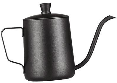 CIYODO Cafetera De Vertido Manual Jarra Vintage De Acero Inoxidable Hervidor Para Agua Resistente Para Cafetera Profesional Casa