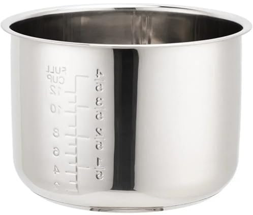 Cuve IntéRieure Du Cuiseur à Riz En Acier Inoxydab Autocuiseur 6 L, marmite intérieure en acier inoxydable, revêtement de riz, ustensiles de cuisine antiadhésifs, accessoires de cuisine Pour Cuiseur à