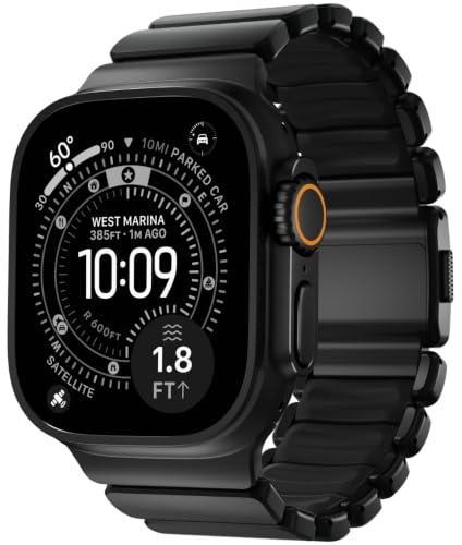 NOMAD Stratos - Cinturino I per Apple Watch 42/44/45/46/49 mm, design ibrido