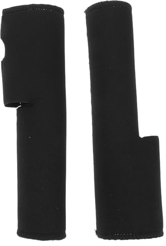 Luxshiny Front Fork Shield Accessories Bike Front Fork Frame Protector with Shock Absorber Dust Cover Sturdy Protective Film for Cycling Outdoors