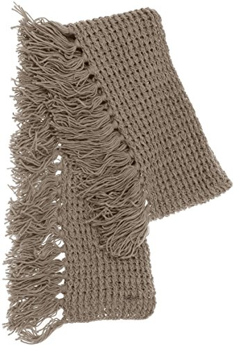 Barts Bella Fransenschal Strickschal Damenschal (One Size - beige)