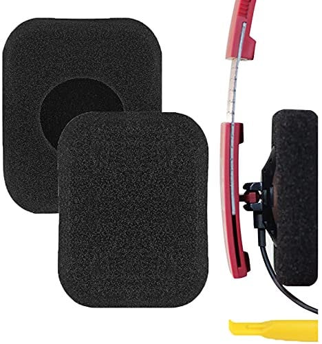 Geekria 2 pcs Almohadillas de Repuesto para Bang & Olufsen B & O Forma Cubierta de Terciopelo Pad/Cojín/Oreja Tazas/Oreja/reparación de Almohadillas de Auriculares