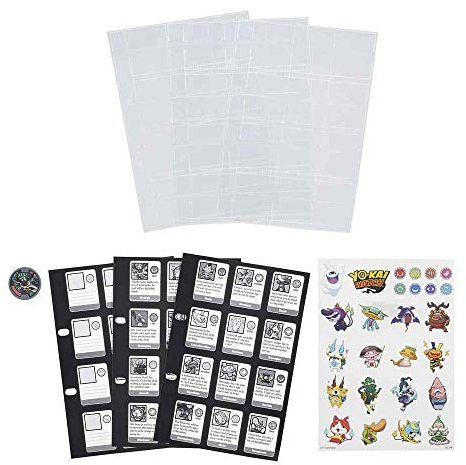 Hasbro B6046 Yokai Watch Sammelkarten, inkl.1x Medaille, Sortiert