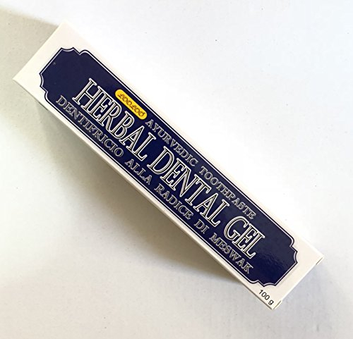 HERBAL DENTAL GEL AYURVEDICO - Meswak Wurzel Zahnpasta 100ml