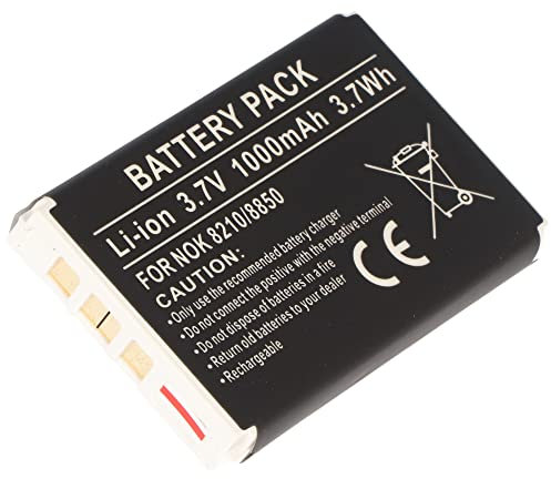 Akku kompatibel mit Nokia 8210, 8850, Li-Ion, 3,7V, 1000mAh, 3,7Wh
