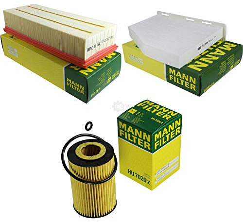 MANN-FILTER Inspektions Set Inspektionspaket Innenraumfilter Luftfilter Ölfilter