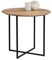 M2 Kollektion Keno 2 Couchtisch/Beistelltisch, Holz, braun, Durchmesser 60cm, Höhe 56cm