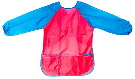 TSI Malschürze für Kinder 60 x 44 cm, Farbe pink/hellblau, Art. Nr. 49283-P