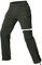 Cycorld Damen-Wanderhose-Zip-Off-Trekkinghose, Atmungsaktiv Wanderhose Damen Schnell Stretch Trekkinghose Abnehmbar Zip Off Outdoorhose Sommer Hiking Pants Funktionshose (Grün, L)