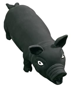 Karlie Schwein, Hundespielzeug, Latex, Schwarz, 33x9x13 cm