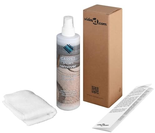 vidaXL Fleckenentferner Teppichreiniger mit Sprühdüse Bedienungsanleitung Textilreiniger Polsterreiniger für Teppiche Vorleger Autositz Sofa Couch 250ml