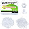 Pzsmocn 200 Pièces/100 Ensembles M3*3 mm en Plastique PC transparent Croix Tête Ronde Vis Écrou Hexagonal Combinaison Kit, pour Bricolage, Modèles et Fixation de Produits Électroniques.