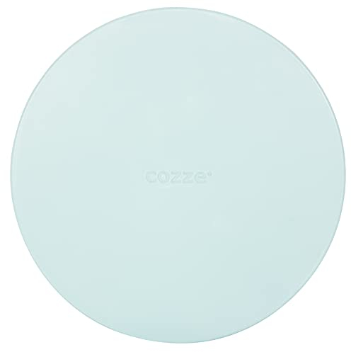 Cozze Tabla de plástico Cozze® para pizza Ø350 x 10 mm azul claro