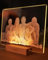 Panorama Lampe Personnalisée 30x21 cm - Lumineux Cadeau Original - Cadre LED avec votre Photo - Éclairage pour la Table de Chevet
