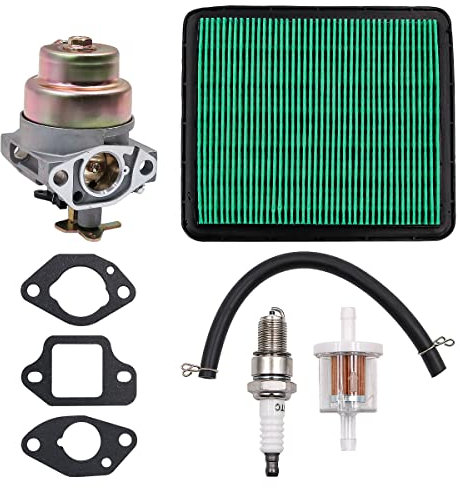 VOANZO Carburatore Tosaerba con Filtro Candela allo Stesso Tempo Guarnizione carburatore per Motore Honda GCV160 HRB216 HRR216 HRS216 HRT216 HRZ216 Tosaerba