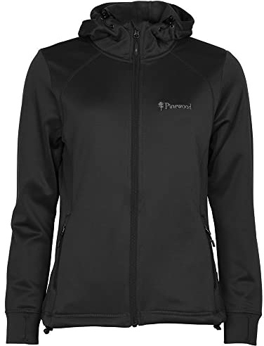 Pinewood 3319 Finnveden Damen Sweatjacke Black (400)