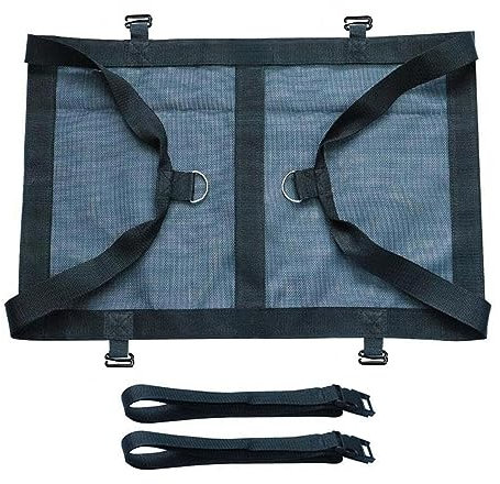 Cow Lift Sling | Dog Harness to Cut Nails | Adjustable Portable Calf Sling for Weighing with Detachable Strips, Assist Weight Scale for Baby Calf, Lamb, Alpaca Joberio