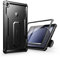 Dexnor Full-body Case for Samsung Galaxy Tab A9+ Plus 10.9 inches (2023), Heavy Duty Rugged Shockproof Dual Layer Bumper Protective Cover with Built-in Screen Protector & Kickstand - Black