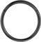 NAVZA Surgical Steel Nose Rings- Nose Hinged Hoops for Men and Women - Body Piercing Jewelry Earrings Lip Rings 6mm-7mm-8mm-9mm-10mm (Black 16g, 8mm)