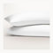 Seralino Satin Kissenbezug 70x90 Weiß (2er Set) 100% Bio Baumwolle, Fairtrade Zertifiziert, weicher Kopfkissenbezug Oeko-Tex Zertifiziert, Kissenbezüge mit Reißverschluss, Polsterbezug 70x90