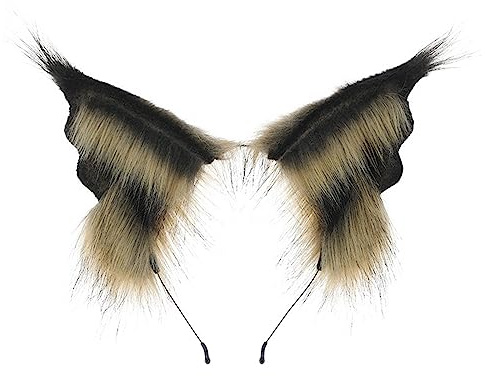Maxtonser Lynx-Ear Headband Sweet Girls Accessories Cosplay Beast Ears Fursuit Masquerade Halloween Cosplay Party,Cosplay Prop