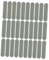 BIUDECO 50pcs Silver Rubbing Stick Sanding Polishing Rods Sterling Cleaner Jewlery Cleaner Nail Cleaner Sander Sanding Sticks Silver Plastic Silverware Polishing Wax Jewelry Supplies