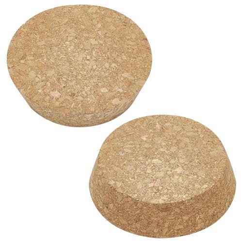 BENECREAT 2 Stück konische Korkstopfen, 85~100mm Natürliche Weichholzkorken Flaschendeckel Für Weine, Dekorative Flaschen, Gläser, Kunst, Diy Handwerk