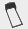 PaulEkey Rain Sun Cover for Ring Wired Video Doorbell Clip on Made in the UK