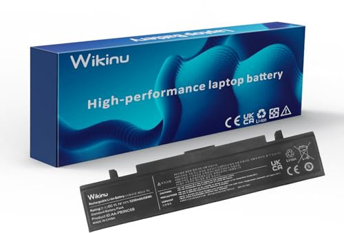 Wikinu 5200mAh AA-PB9NC6B Battery for Samsung RV510 R519 R780 RV511 RV520 AA-PB9NS6B AA-PB9MC6W NP300E5A RF511 R730 R540 R580 R520 NP300V5A R428 AA-PB9NS6W