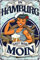 Deko Blechschild für Hamburg Fans, Liebhaber, Souvenir, Tourismus, Erinnerung, Sehenswürdigkeit, Geschenk Schild, 20 x 30 cm (Hamburg moin)