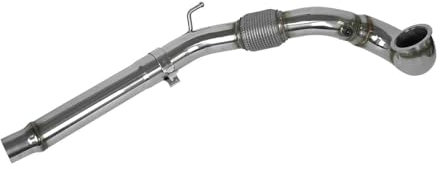 FUNFOB Auspuffblenden Auto-Fallrohr Für Golf 7 Für GTI Für EA888 Für Gen3 Für MK7 Fallrohr Auspuffrohr Edelstahl Fallrohr Auto Auspuffroh