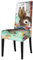 Amrole Dehnbare Stuhlhussen mit Osterhasen-Motiv, Stuhlhussen für Zuhause, Restaurant, Party, Esszimmer