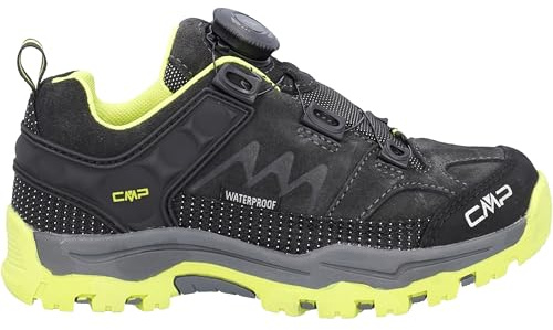 CMP Kinder Kiruna Fitgo Low WP Schuhe, Piombo-Acido, 31