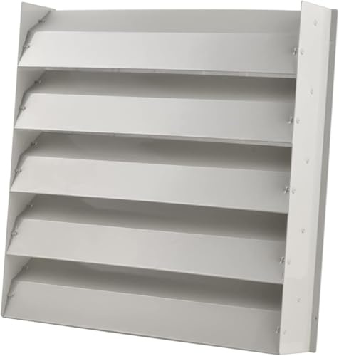 Deflector para unidad exterior de aire acondiciona Cubierta deflectora de aire for guía viento unidad exterior CA, varios tamaños(19.7X19.7in)